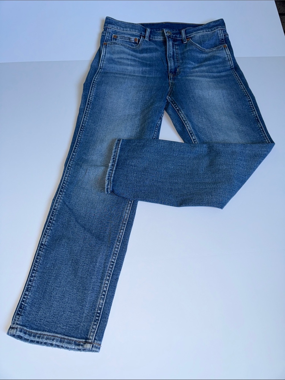 GAP‎ Vintage Slim High Rise Jeans 29 Short Slim Straight Medium Wash